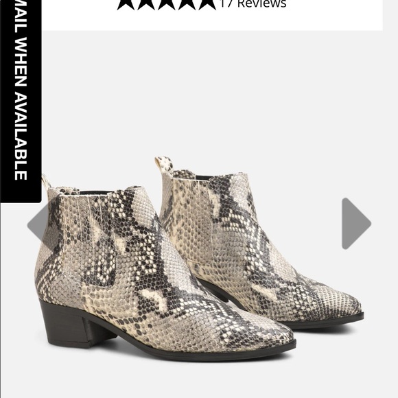 Modern Vice NYC Bowie Sparkle Holographic Chelsea Ankle Boots - Picture 5 of 6